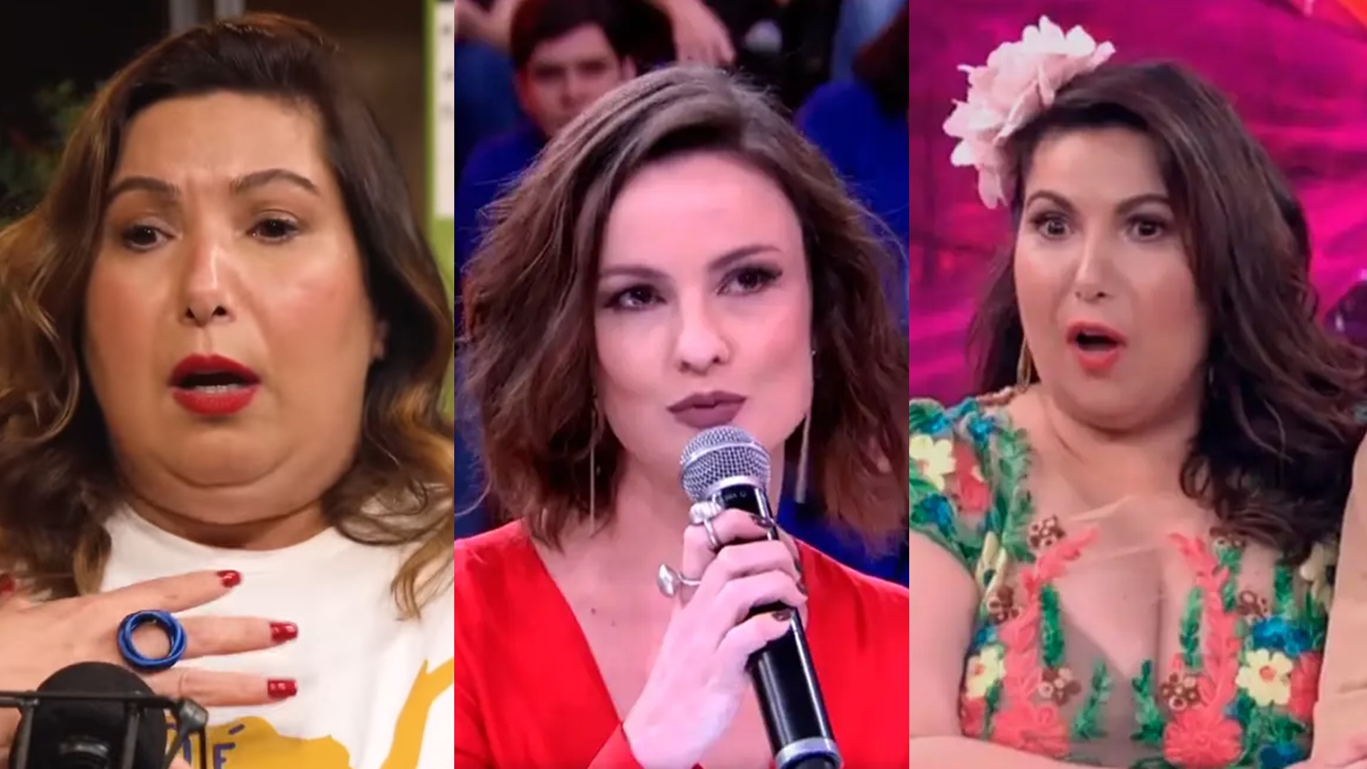 Mariana Xavier e Carolina Kasting