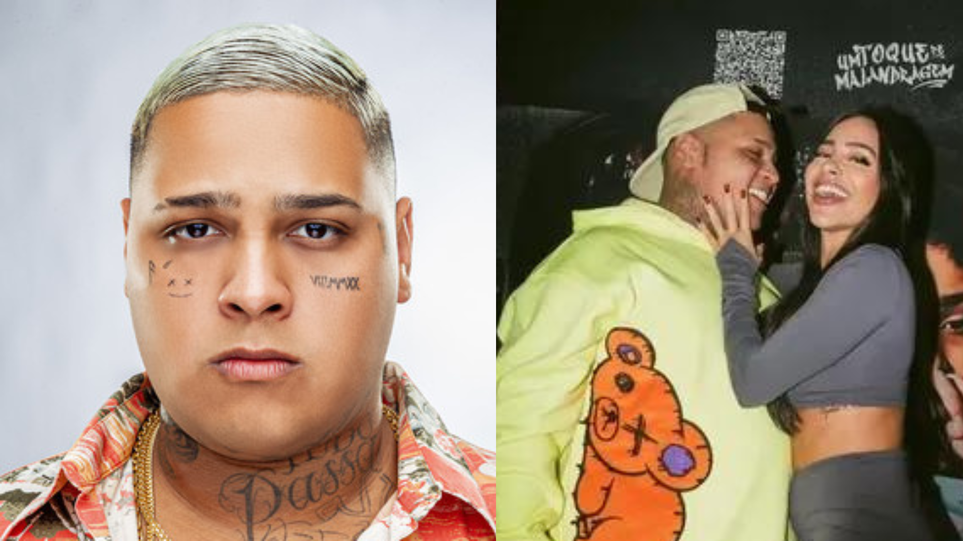 MC Ryan toma atitude drástica após vazar vídeo agredindo ex-mulher