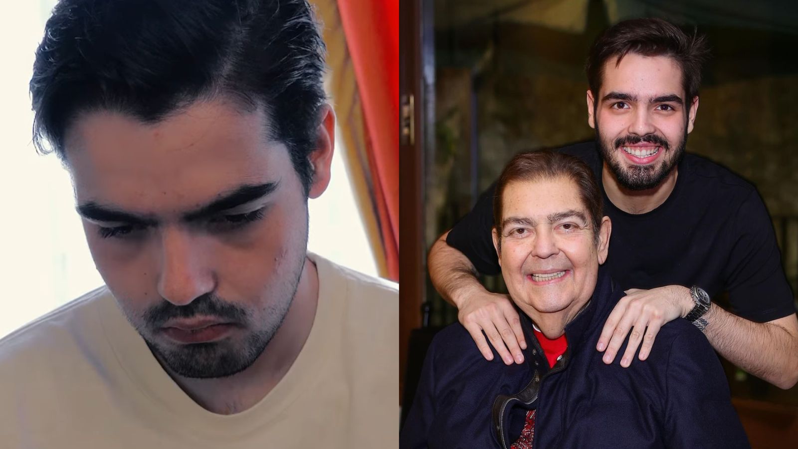 Filho de Faustão expõe mudança após transplantes do apresentador: ‘Uma tragédia’