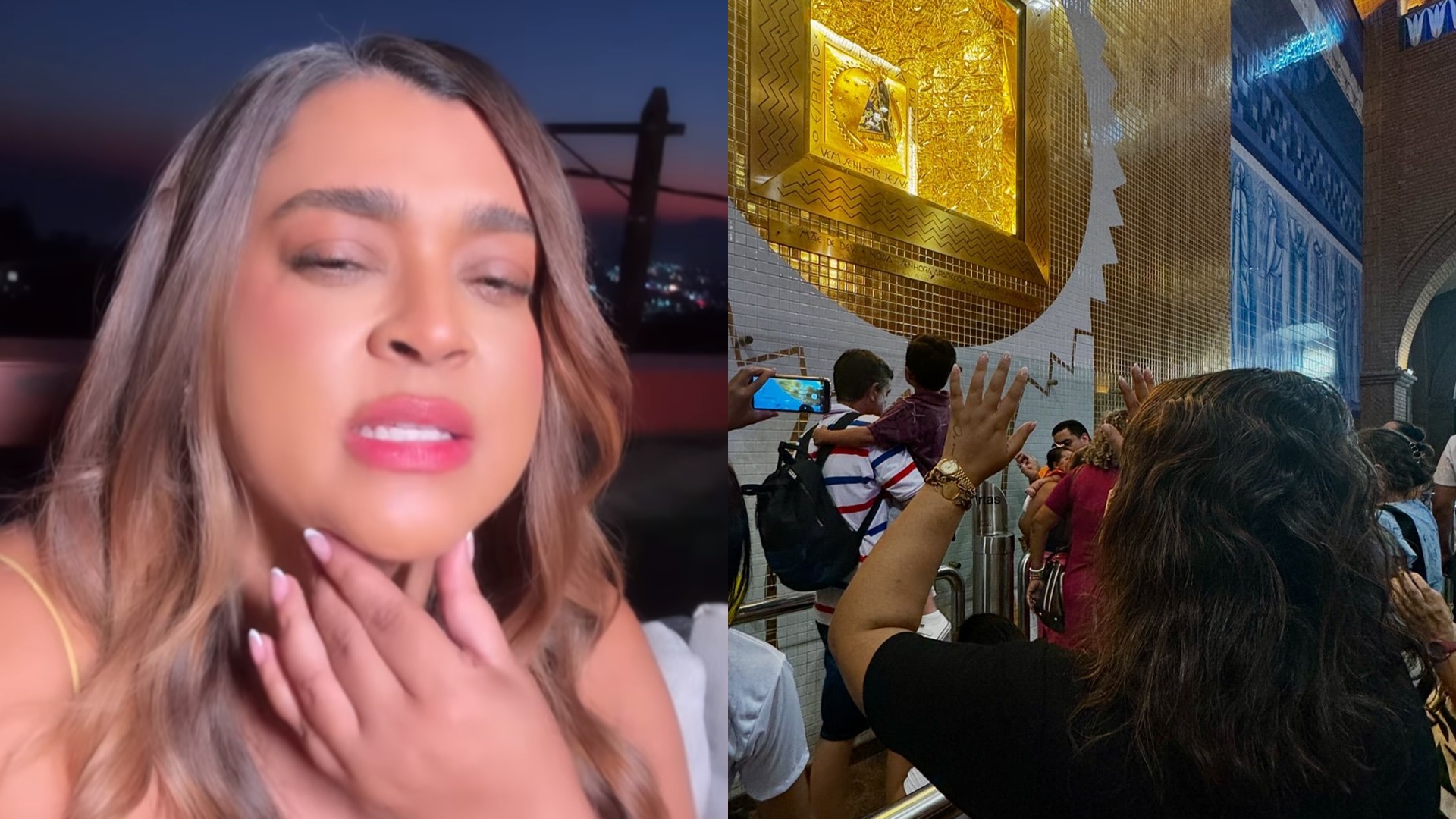 Após retorno de câncer, Preta Gil visita santuário de Aparecida: “Rezam por mim”