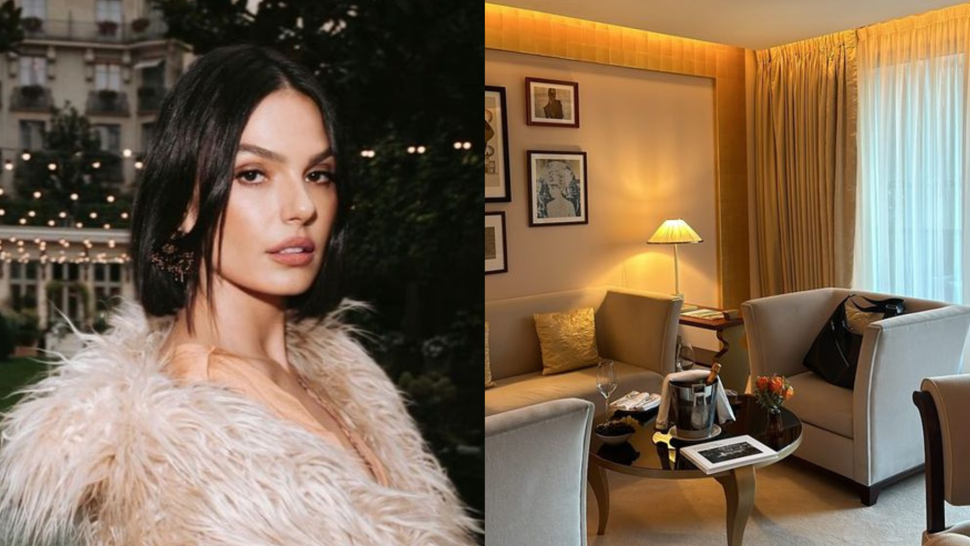 Que luxo! Isis Valverde mostra quarto de hotel com diárias astronômicas