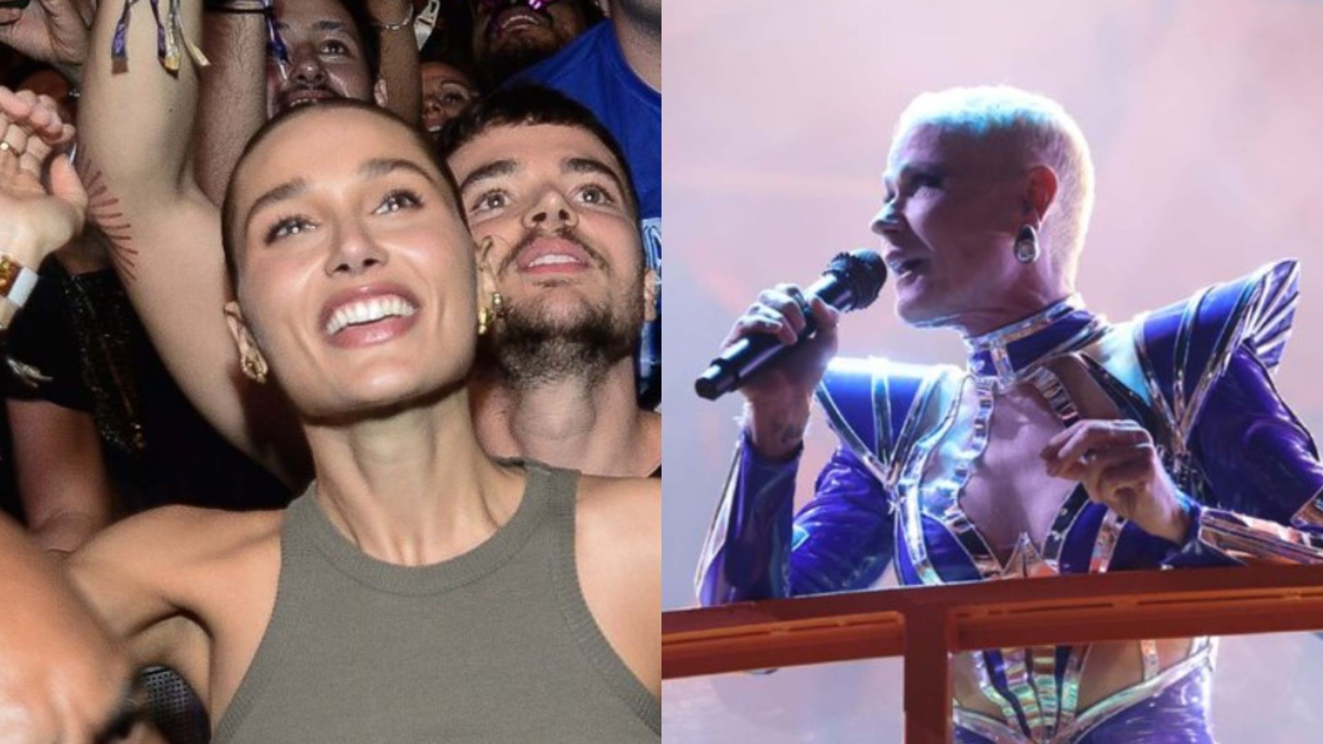 Sasha é flagrada muito emocionada após primeira vez de Xuxa no ‘Rock in Rio’
