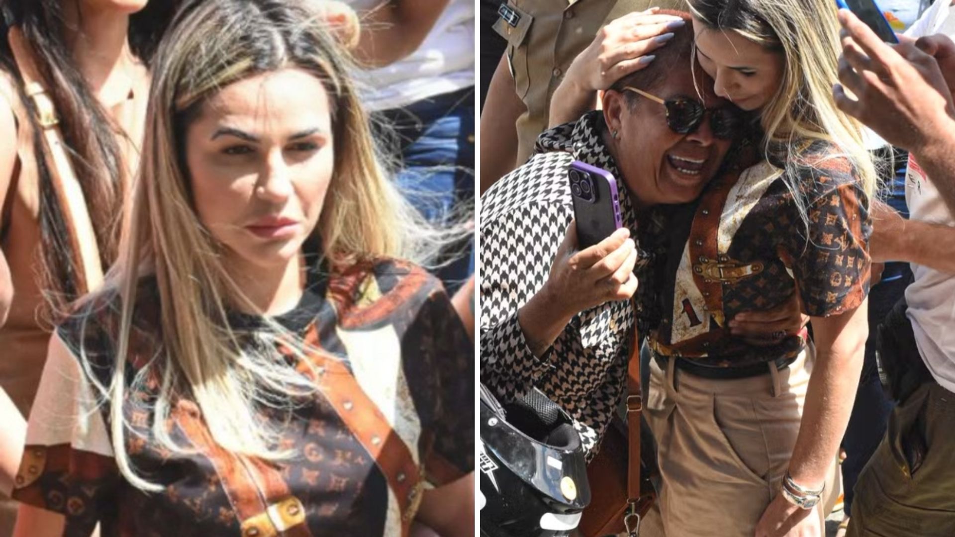 Sessão de fotos e look caro: Os últimos momentos de Deolane antes da segunda prisão