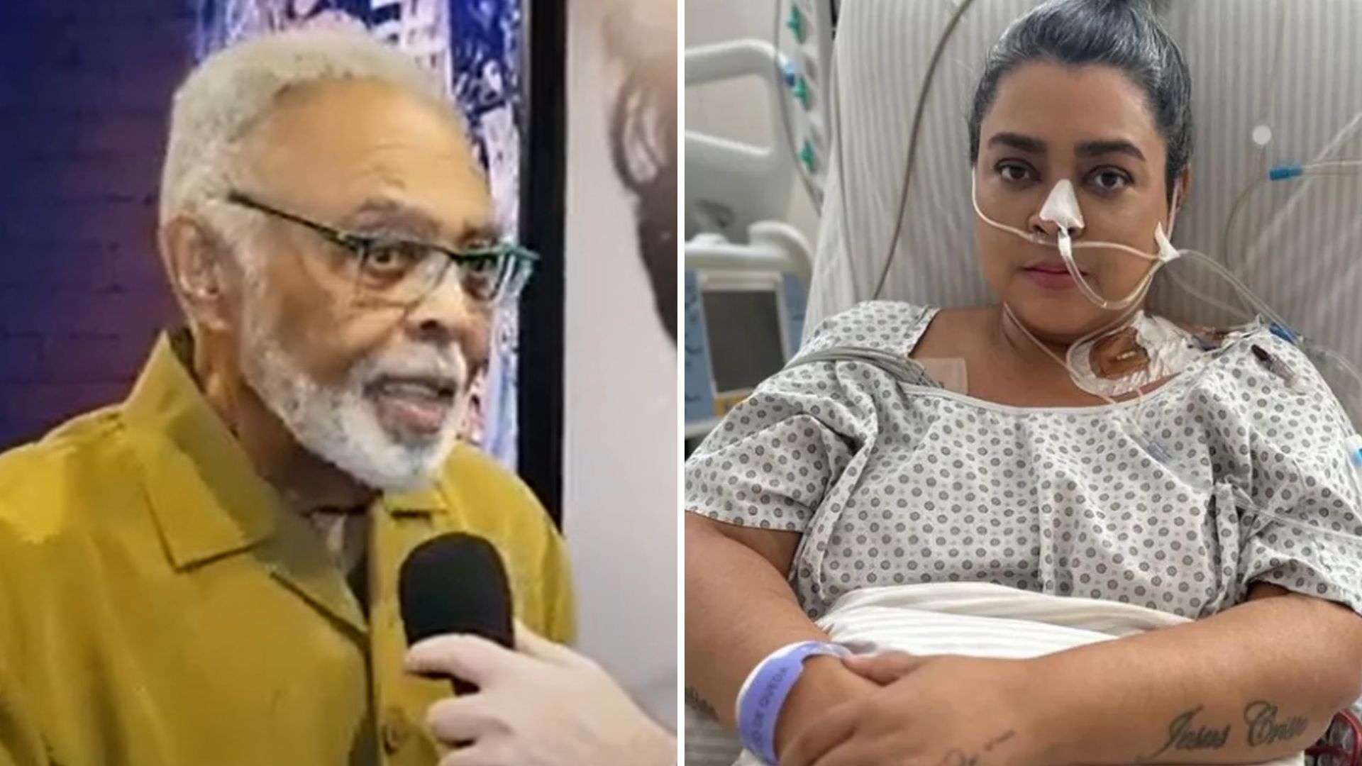 “Vai viver o tempo que tiver que viver”, diz Gilberto Gil sobre o câncer de Preta Gil