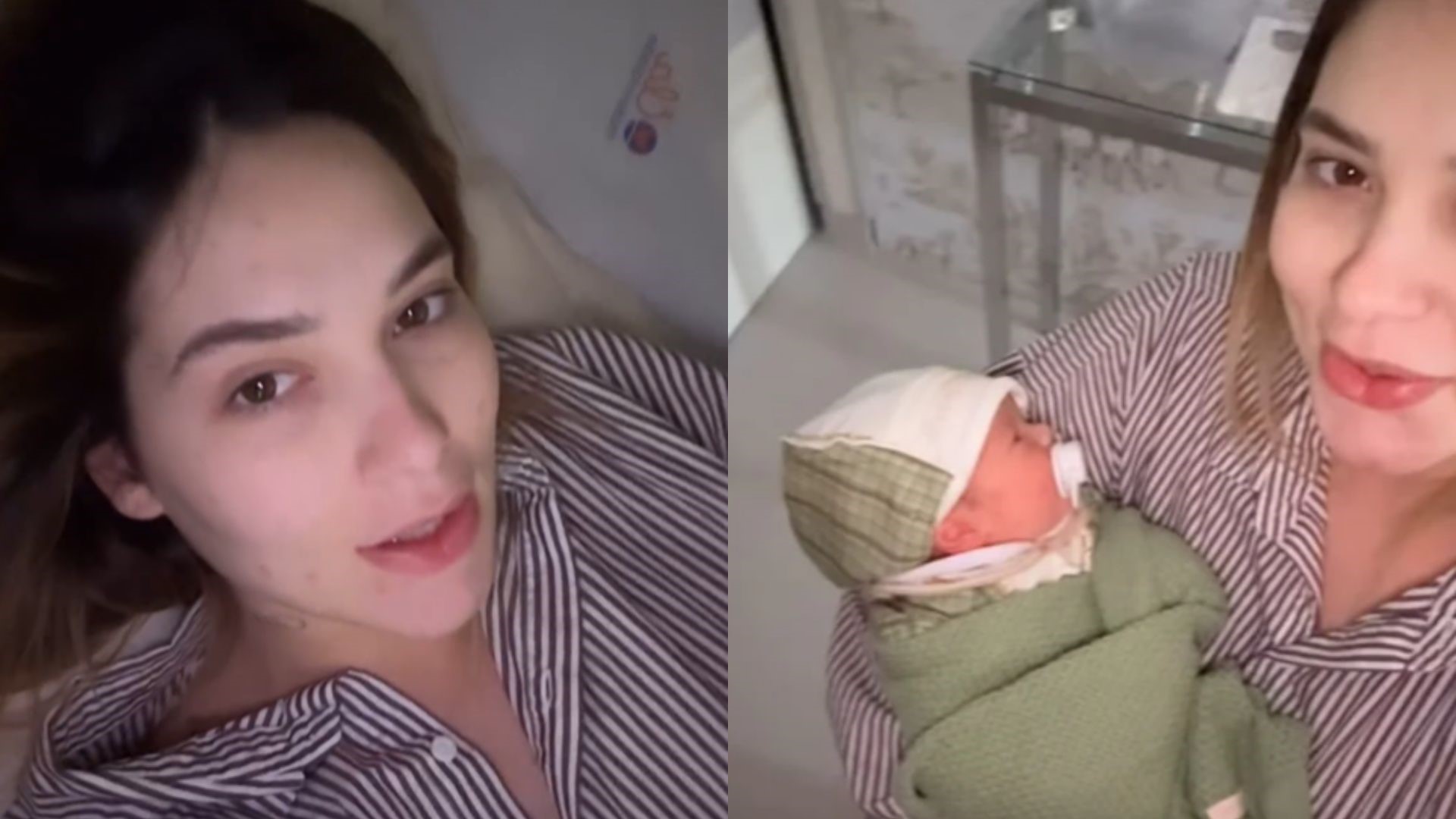 Virginia relata dificuldade na primeira noite após nascimento do filho: “Acabada”