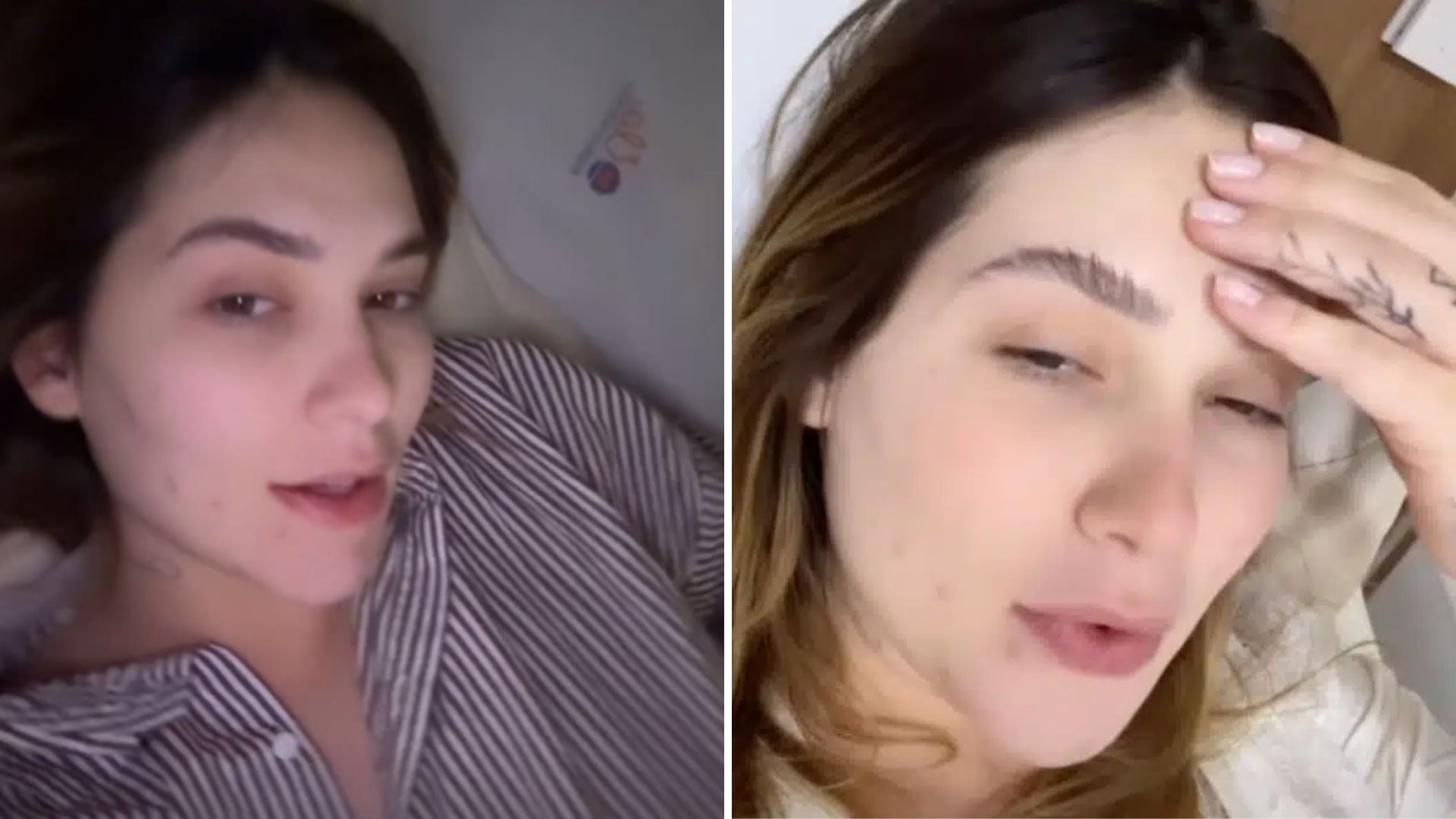 Virginia sofre após dar à luz a José Leonardo e passa mal: “Quase desmaiei”
