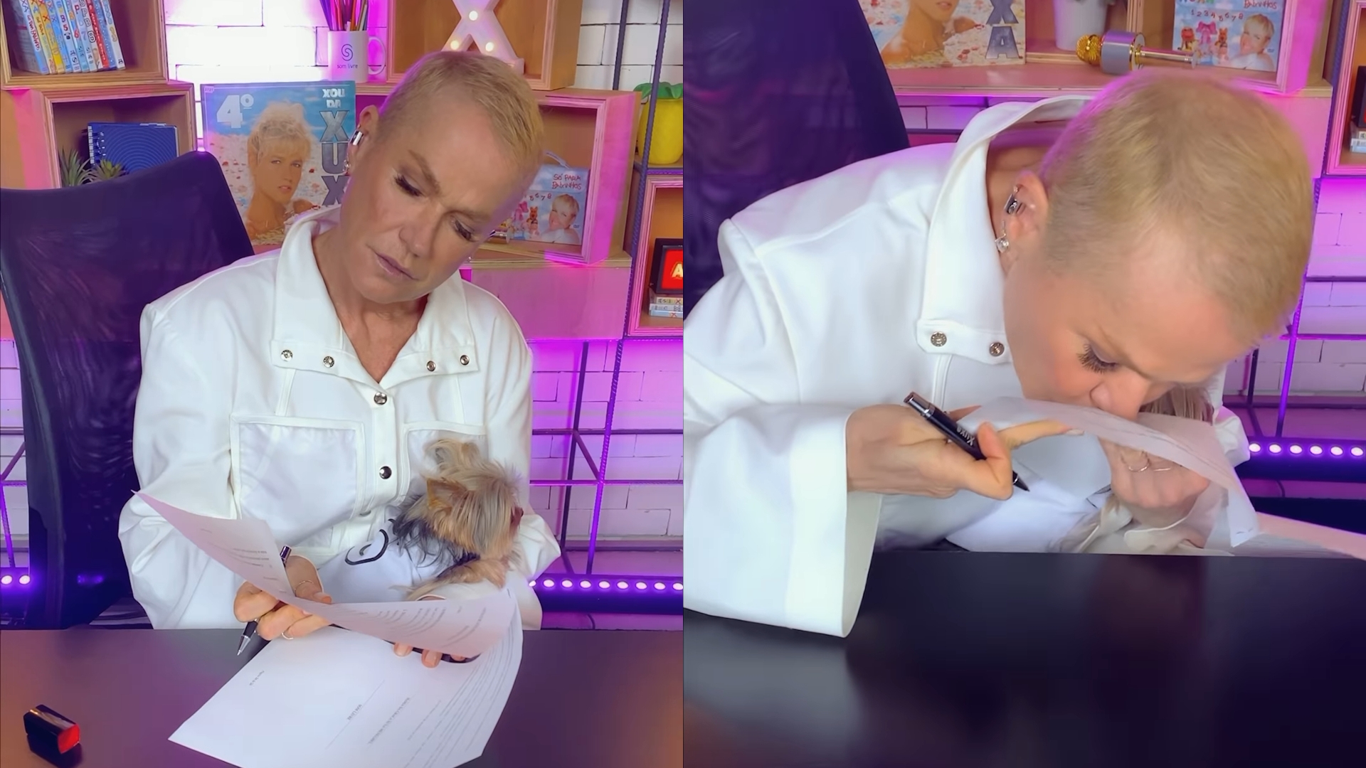 Xuxa Meneghel assina contrato e confirma novo álbum musical: “Continuem acreditando”