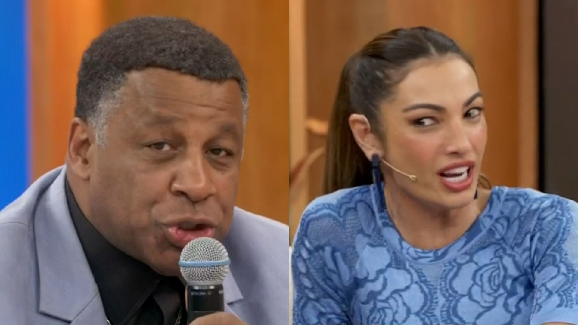 Patrícia Poeta deixa Ailton Graça tenso com spoiler cabeludo de Volta por Cima: ‘Será?’