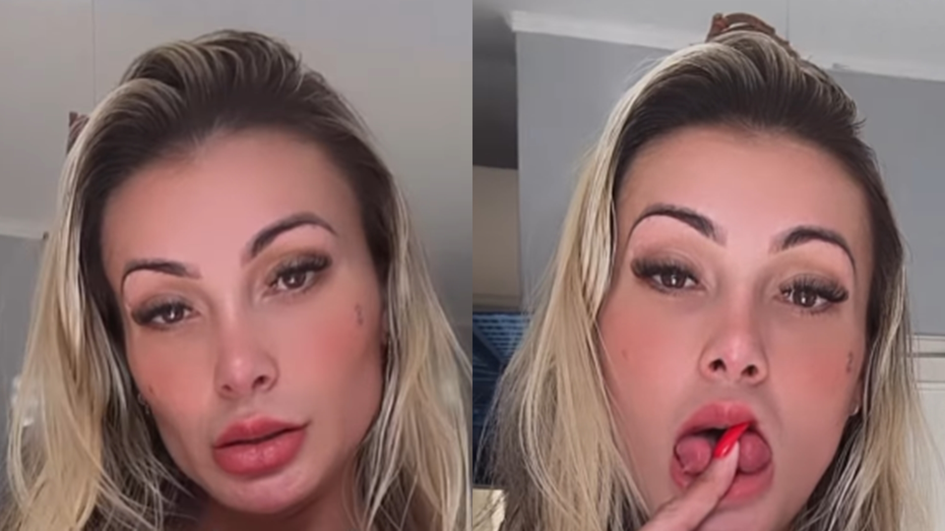 Andressa Urach sensualiza e espanta ao falar de Satanás: ‘A pessoa que entra nele’