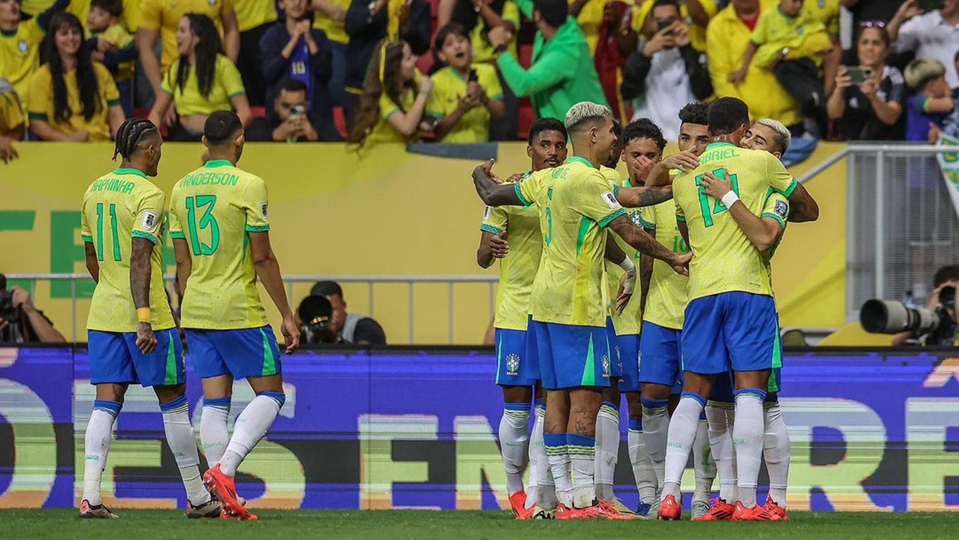 Globo bate recorde de audiência com jogo do Brasil nas Eliminatórias da Copa