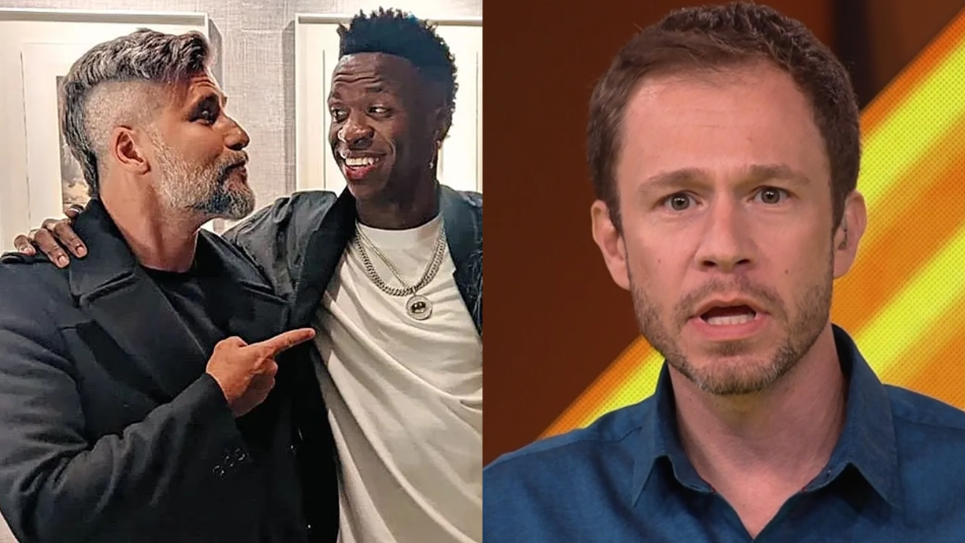Bruno Gagliasso fez textão sobre Vini Jr. antes de rebater Tiago Leifert: ‘Gente ruim’