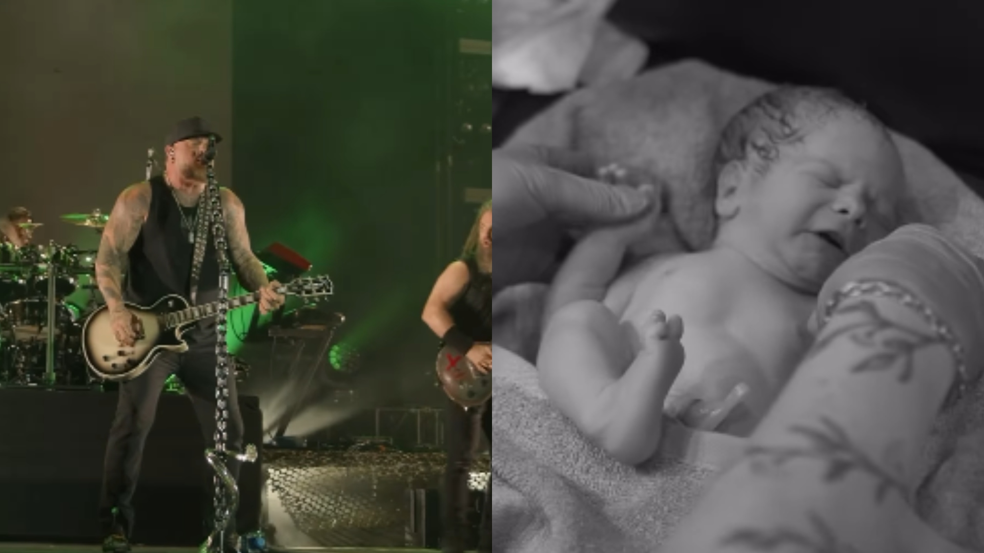 Durante show, cantor deixa o palco para ajudar no parto do filho no ônibus de turnê