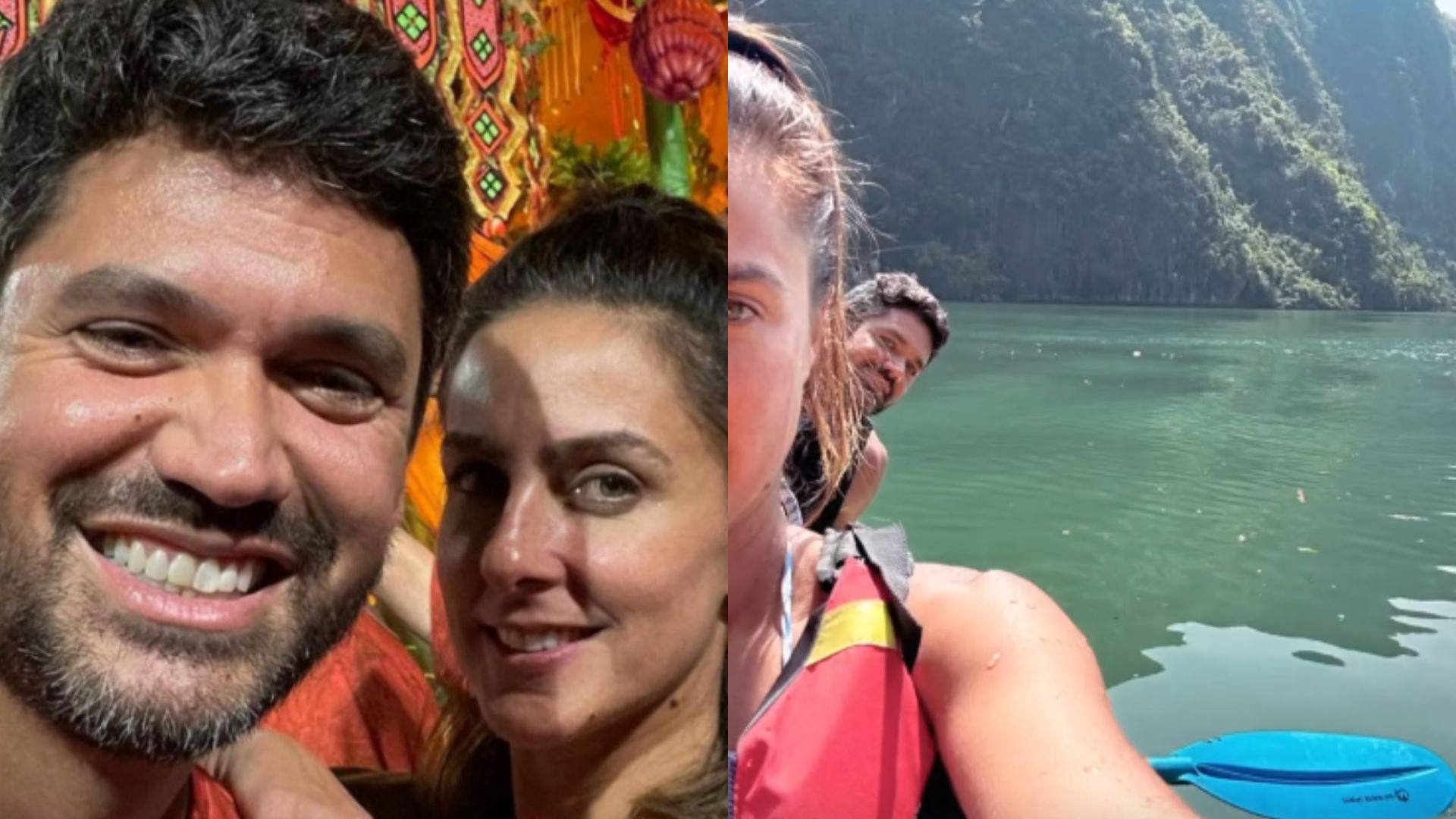 Carol Barcellos curte viagem romântica com Marcello Courrege após polêmica