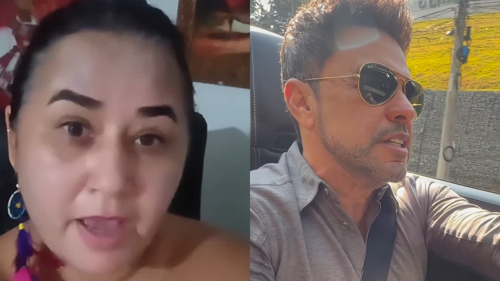 Ex de Luciano Camargo expõe processo de Zezé após foto em terreiro: ‘Ignorante’