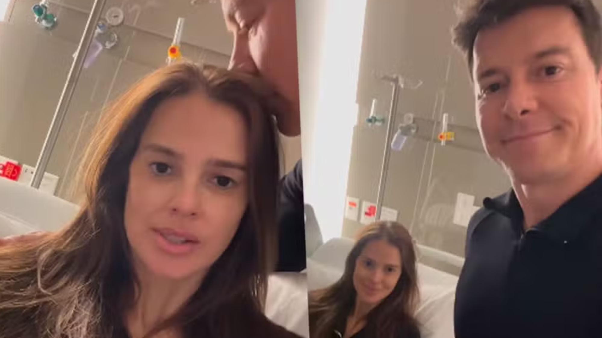 Elaine Mickely e Cesar Filho presenteiam Vera Viel após cirurgia: ‘Lindos’