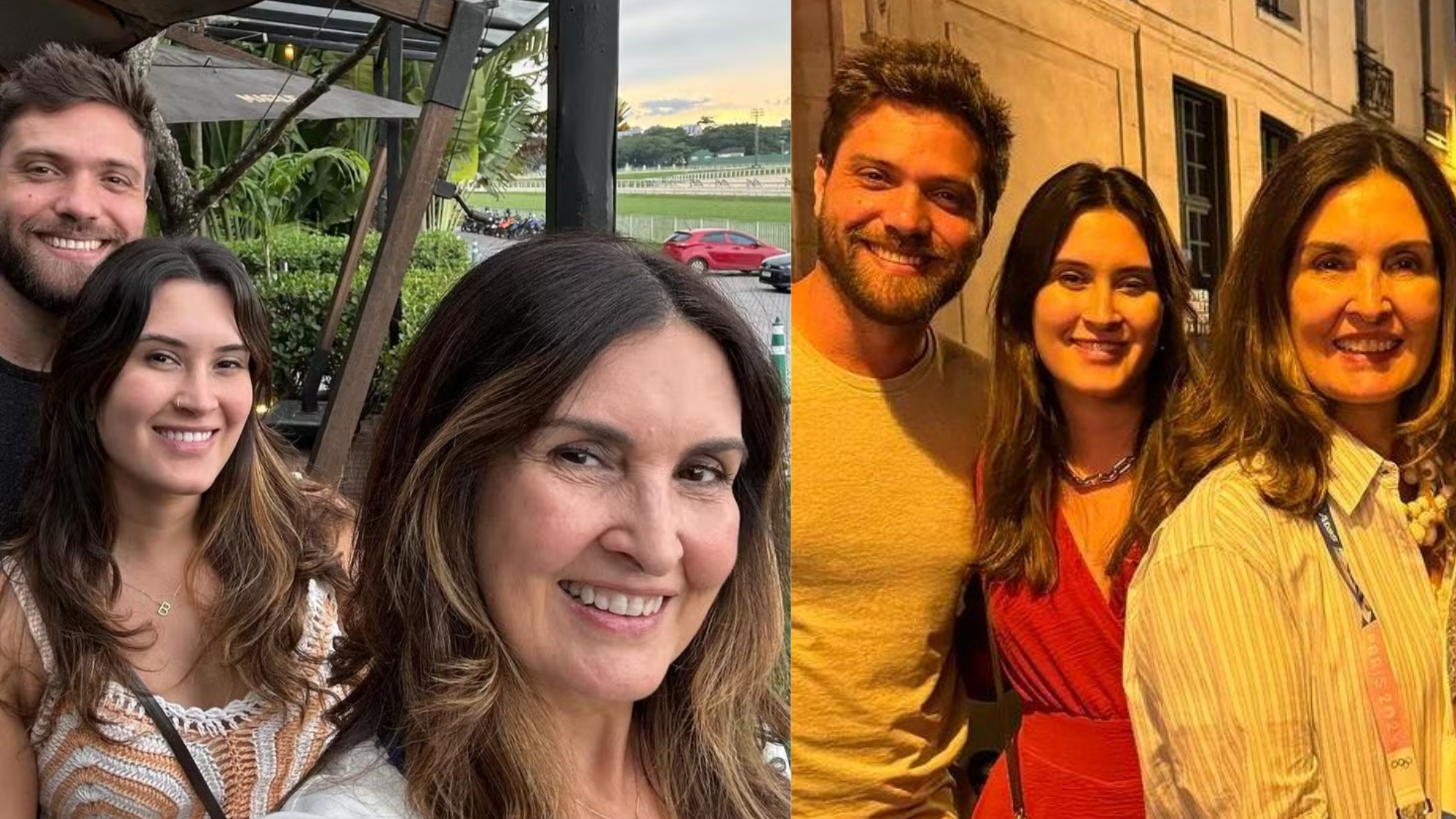 Genro de Fátima Bernardes rouba atenção da web em festa de aniversário: ‘Família linda’