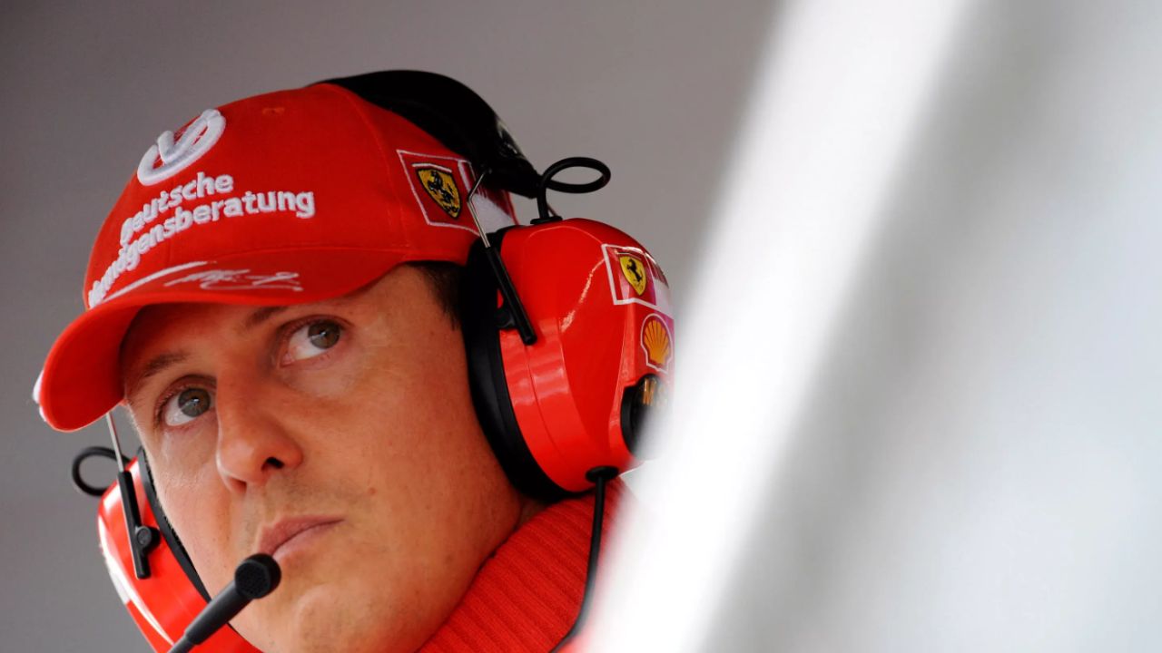 Schumacher visto pela primeira vez em público desde 2013