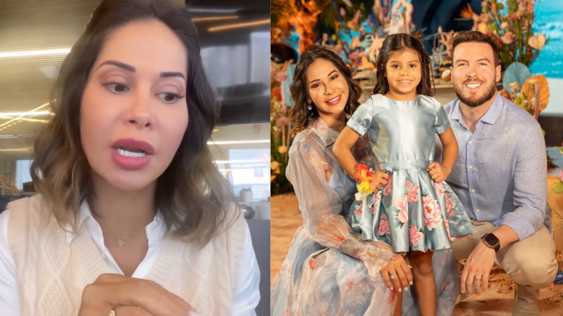 Maíra Cardi se pronuncia após não convidar Arthur para a festa da filha: ‘Fiquei sabendo’