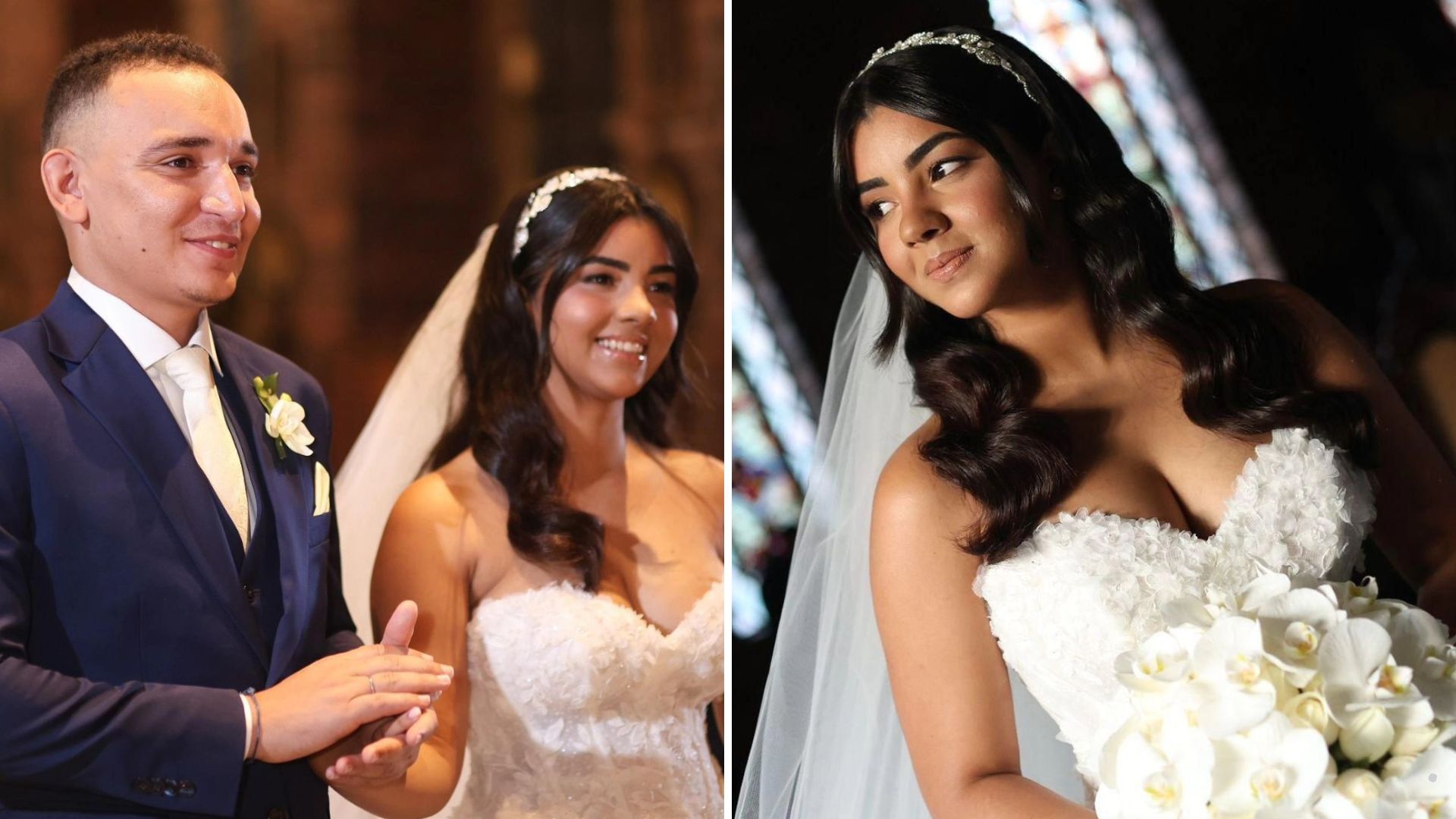 Deslumbrante! Veja vestido de noiva de Ary Mirelle em casamento com João Gomes