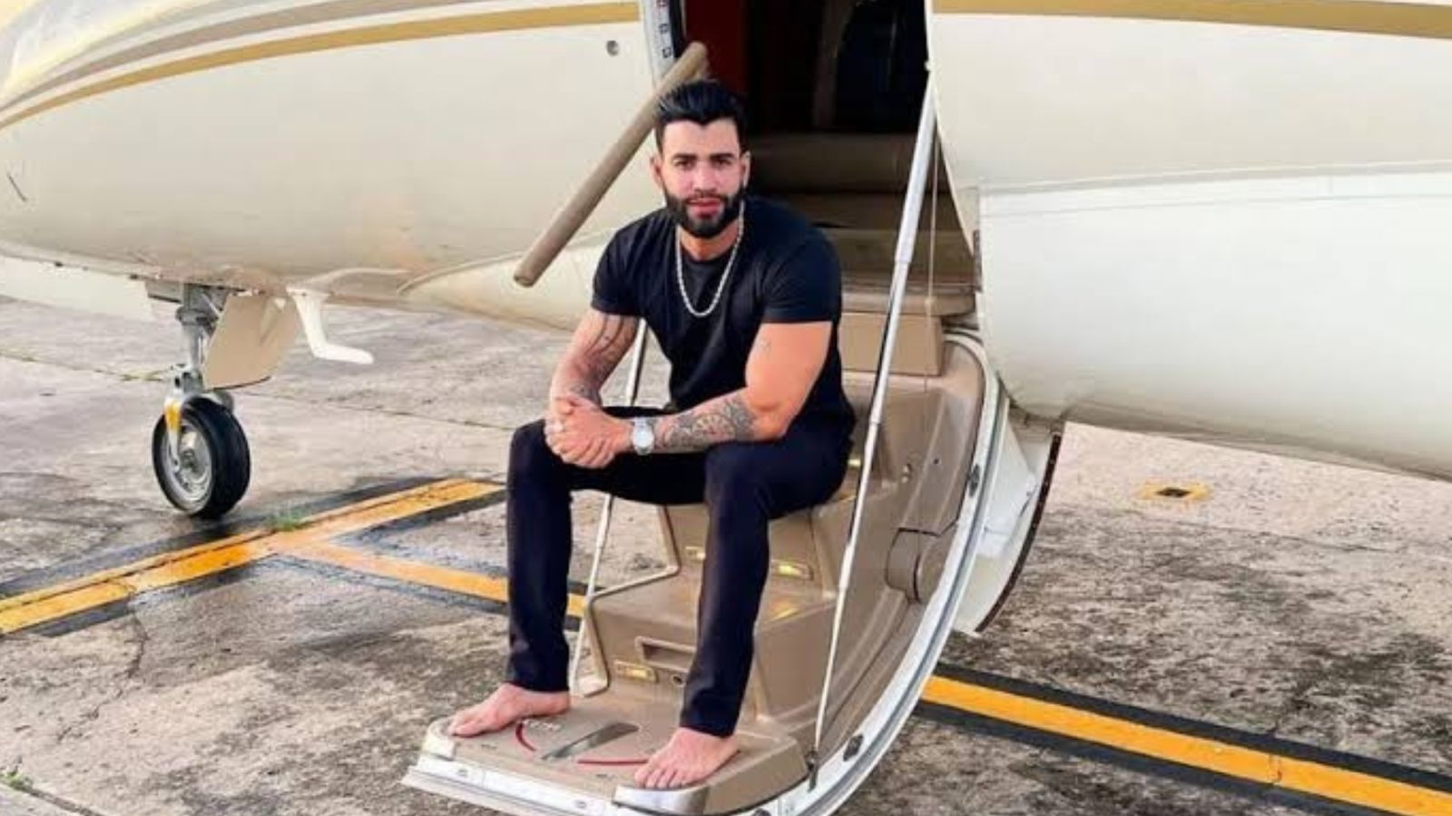 Eita! Justiça autoriza Polícia Civil utilizar avião apreendido de Gusttavo Lima