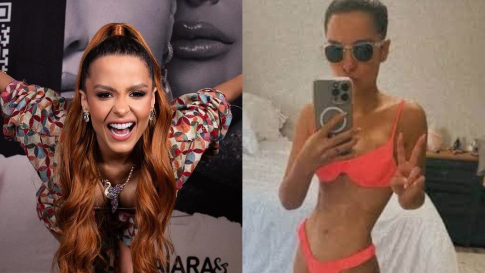 Ela está feliz! Maiara comemora ganho de 2kg de massa muscular