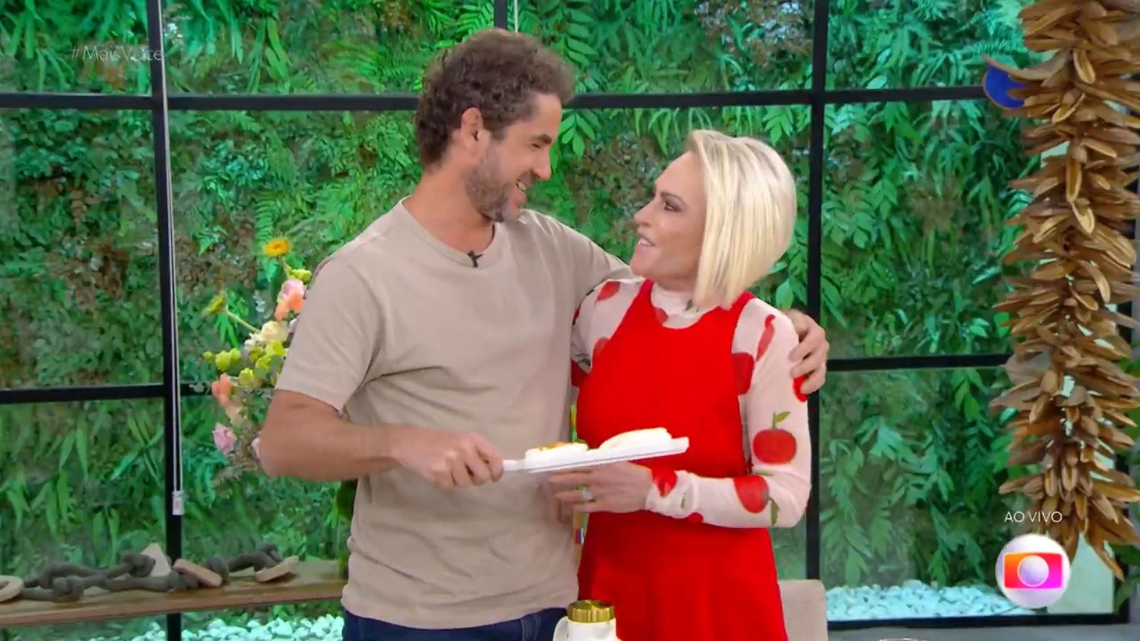 Prestes a sair da Globo, Felipe Andreoli faz declaração para Ana Maria Braga no Mais Você