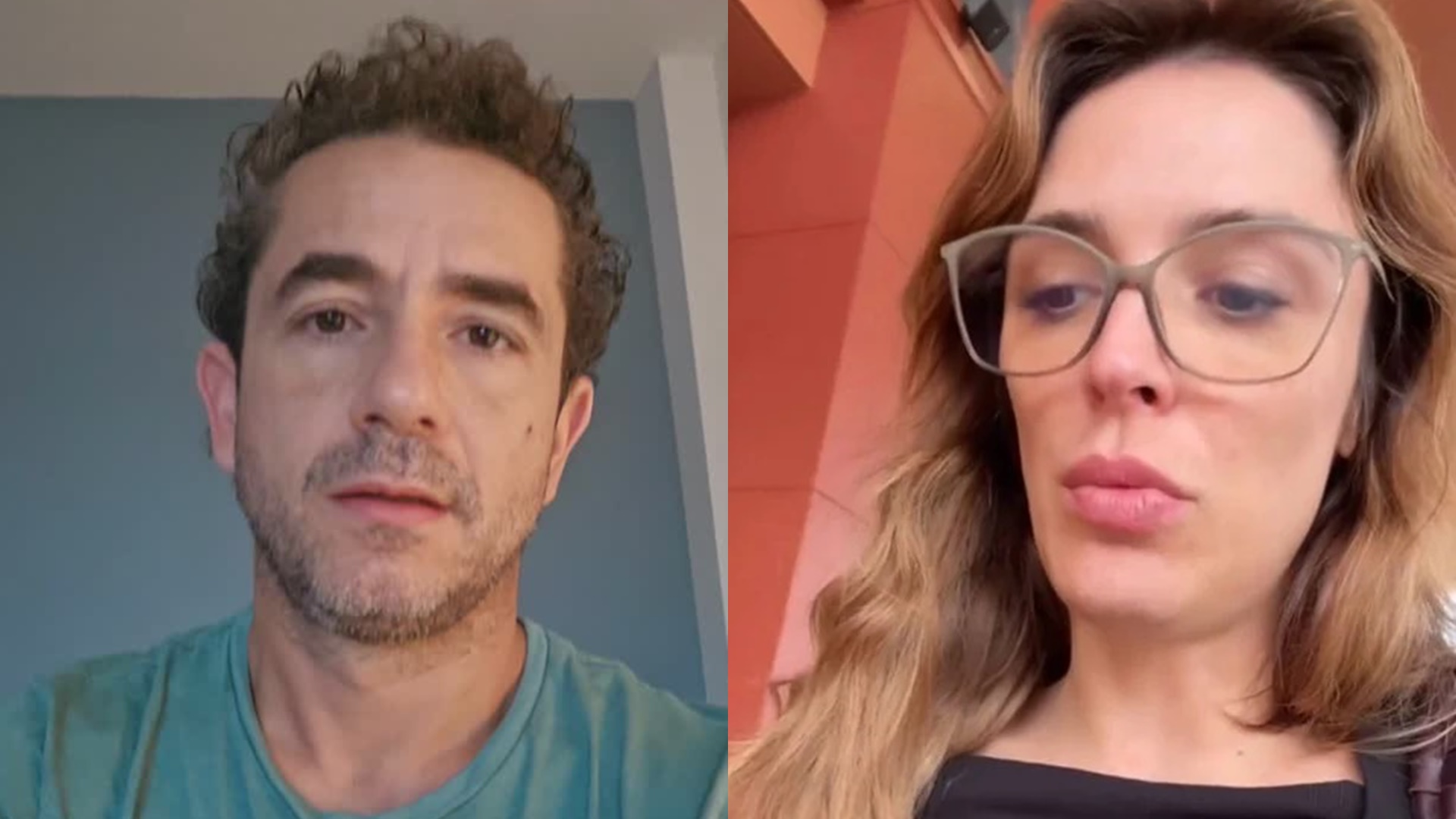 Felipe Andreoli e Rafa Brites ficam presos nos EUA durante furacão: ‘Medo de inundar’