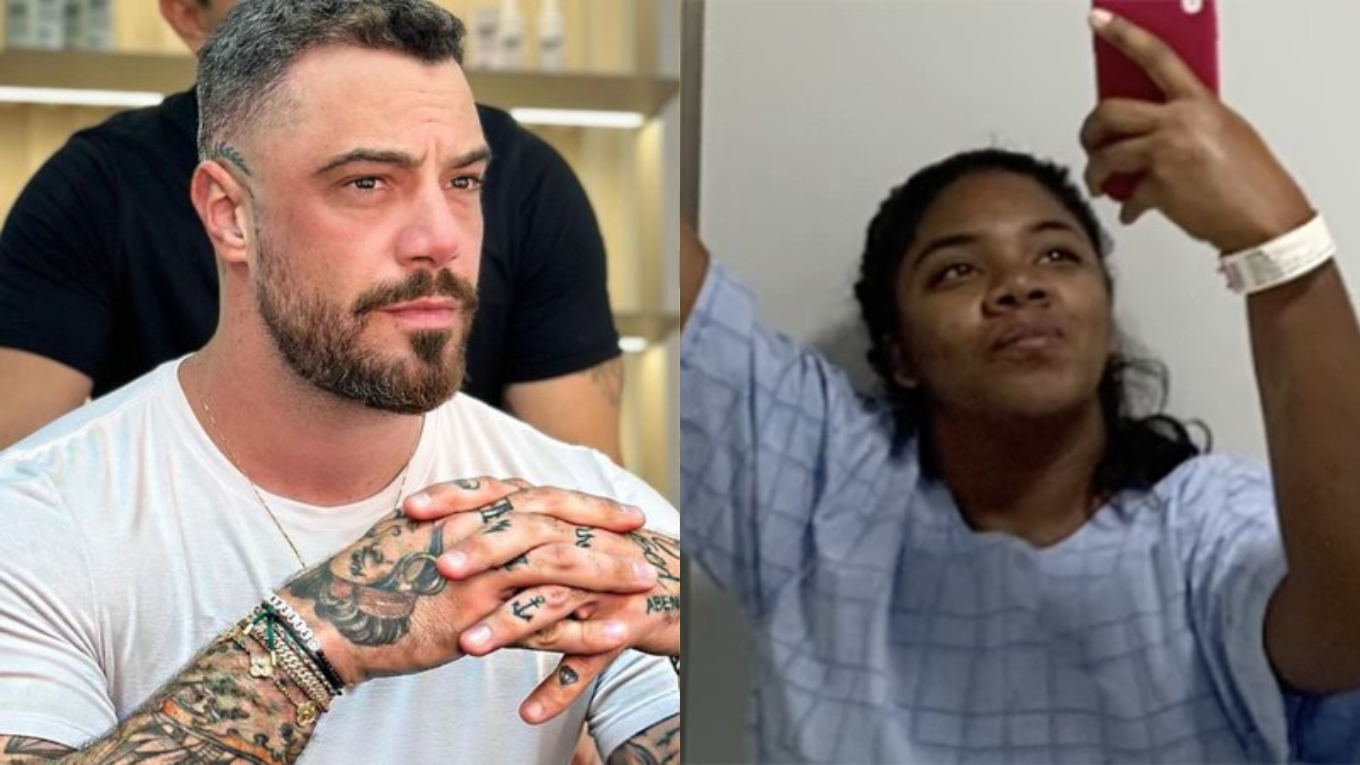 Felipe Titto já enfrentou doença de Raquel Brito e sofreu momento crítico: ‘Na UTI’