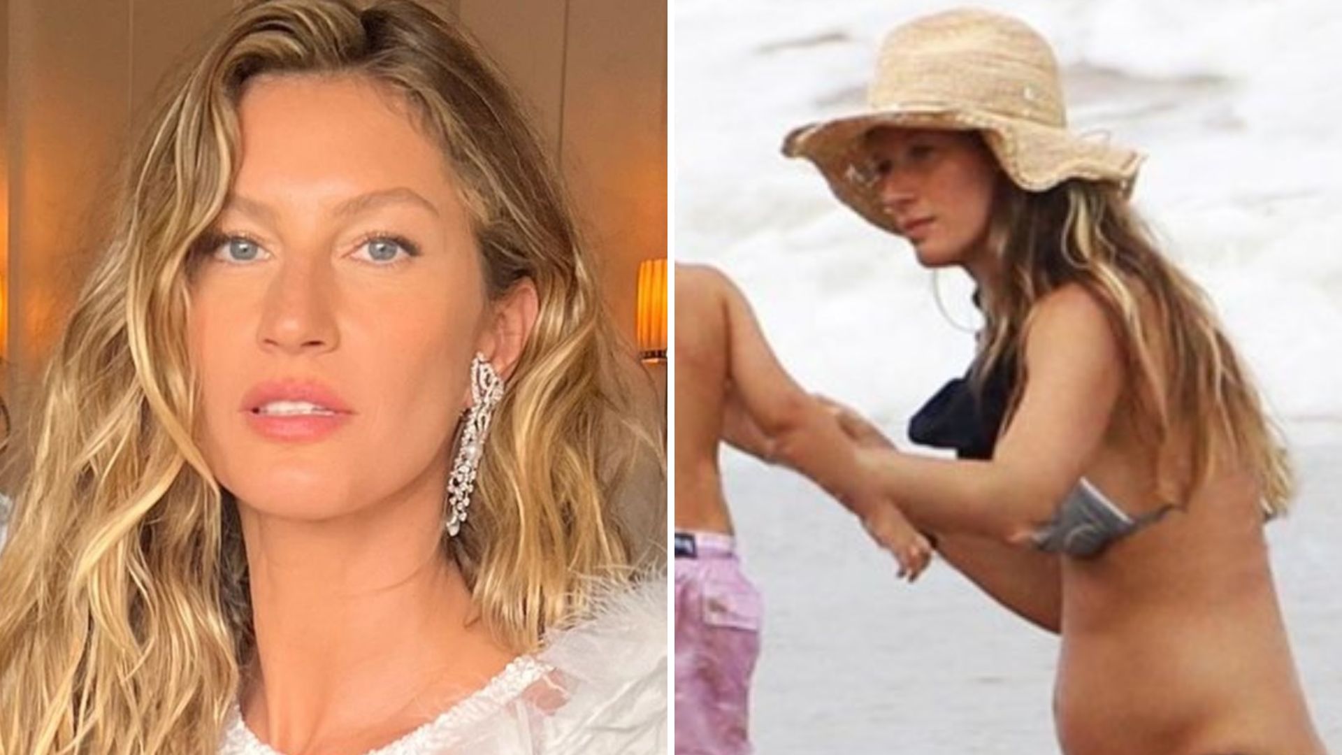 Gisele Bündchen carrega em segredo gravidez de filhos: entenda