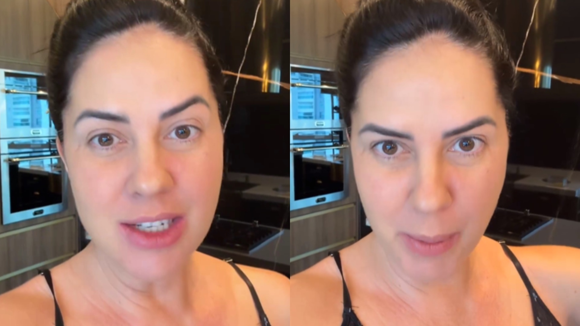 Graciele Lacerda revela restrição alimentar durante gravidez: ‘Não estou conseguindo’