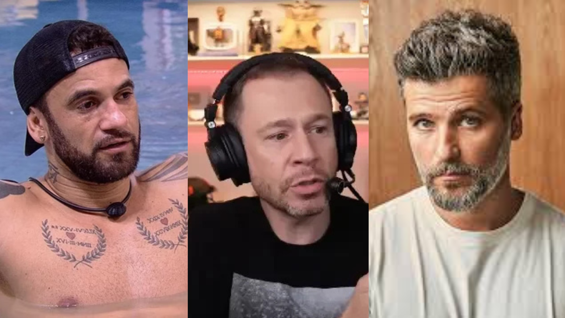 Hadbala defende Tiago Leifert e xinga Bruno Gagliasso: ‘Lacrador de b**ta’