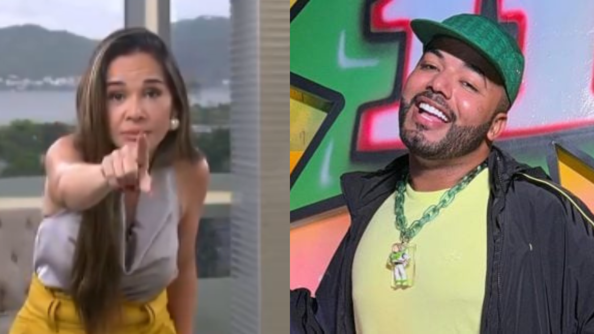 Apresentadora manda a real para influenciador que teria apanhado em baile do Rio: ‘Teve sorte’