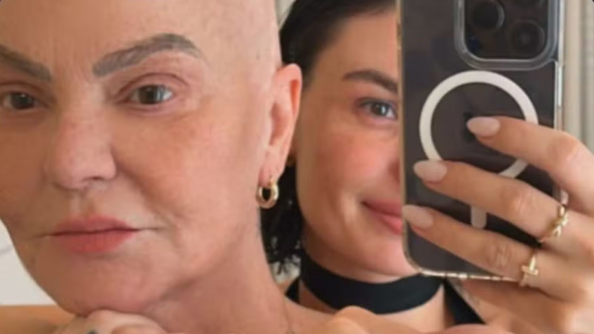 Isis Valverde atualiza estado da mãe na luta contra o câncer: ‘Te amo’