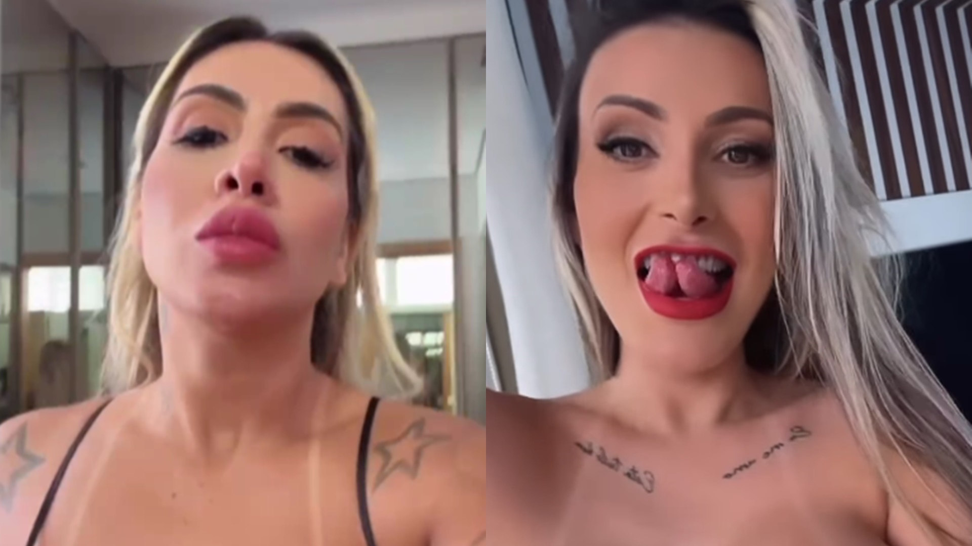 Juju Ferrari ameaça Andressa Urach após ser expulsa de festa: “Ia quebrar a cara dela”