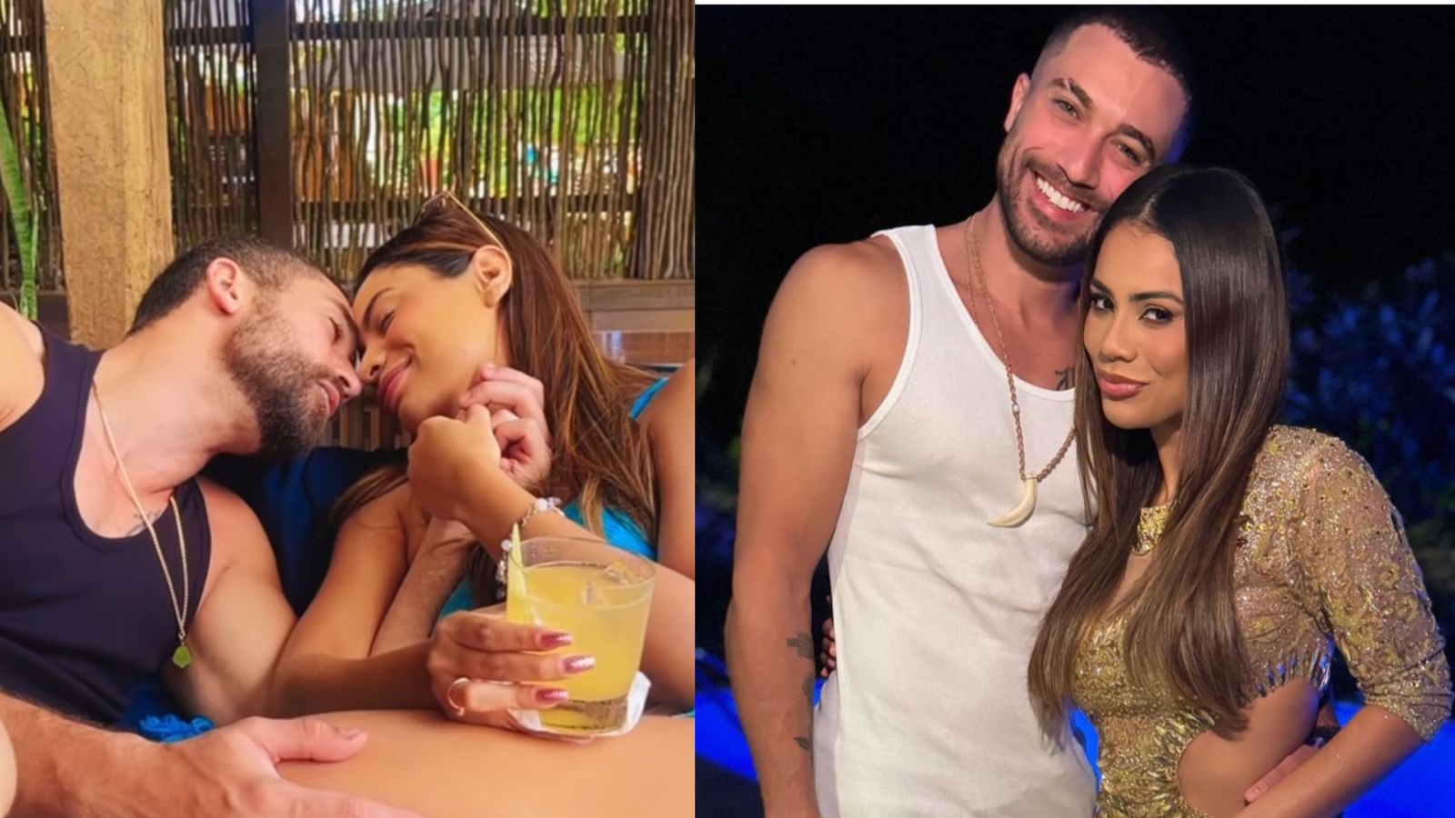 Lexa e Ricardo Viana comemoram noivado em festa luxuosa