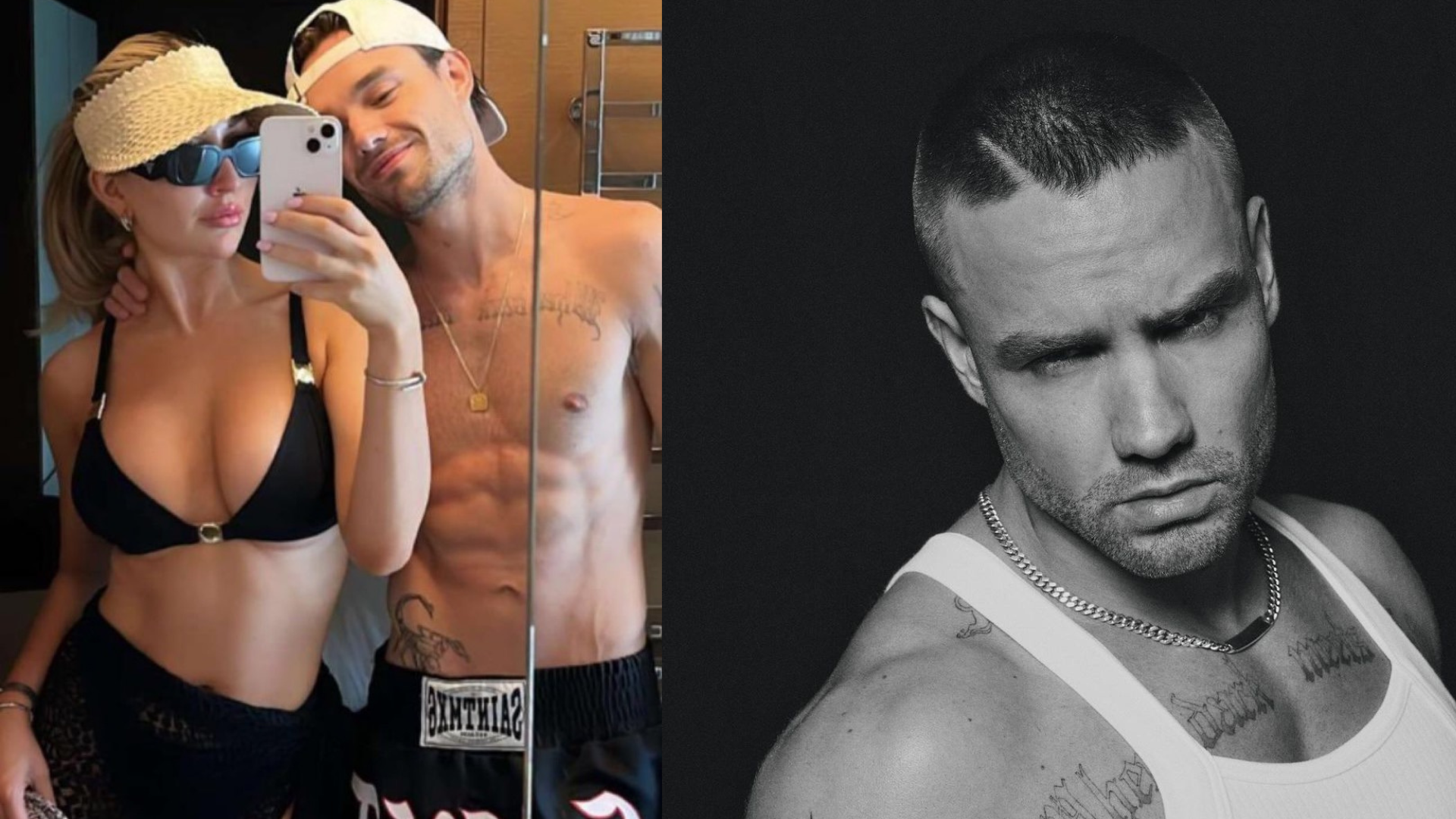 Liam Payne postou foto com a namorada pouco antes de morrer