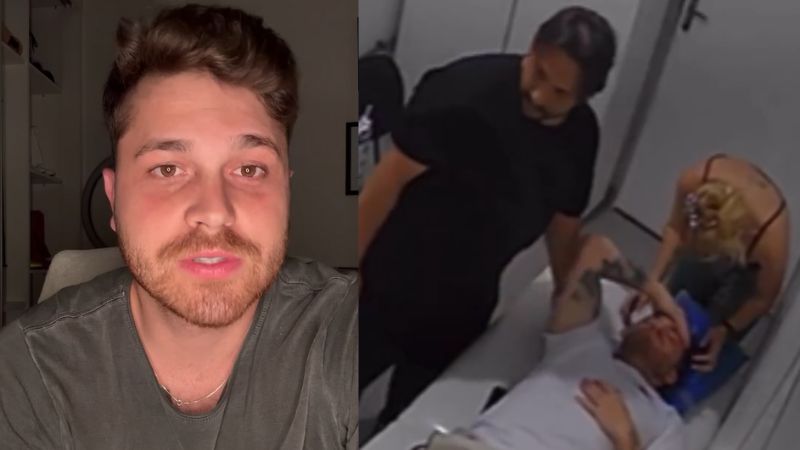 Gustavo Tubarão posta vídeo delicado em momento de crise: ‘nunca mostrei’