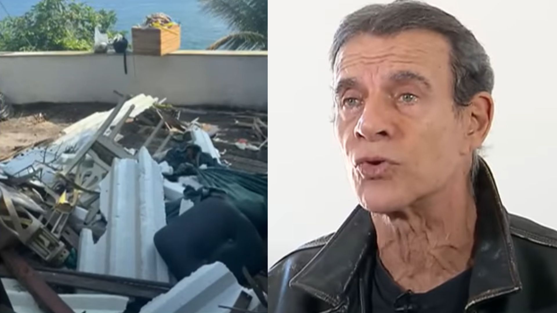 Ratos e lixo: Conheça estado deplorável da casa de Mário Gomes