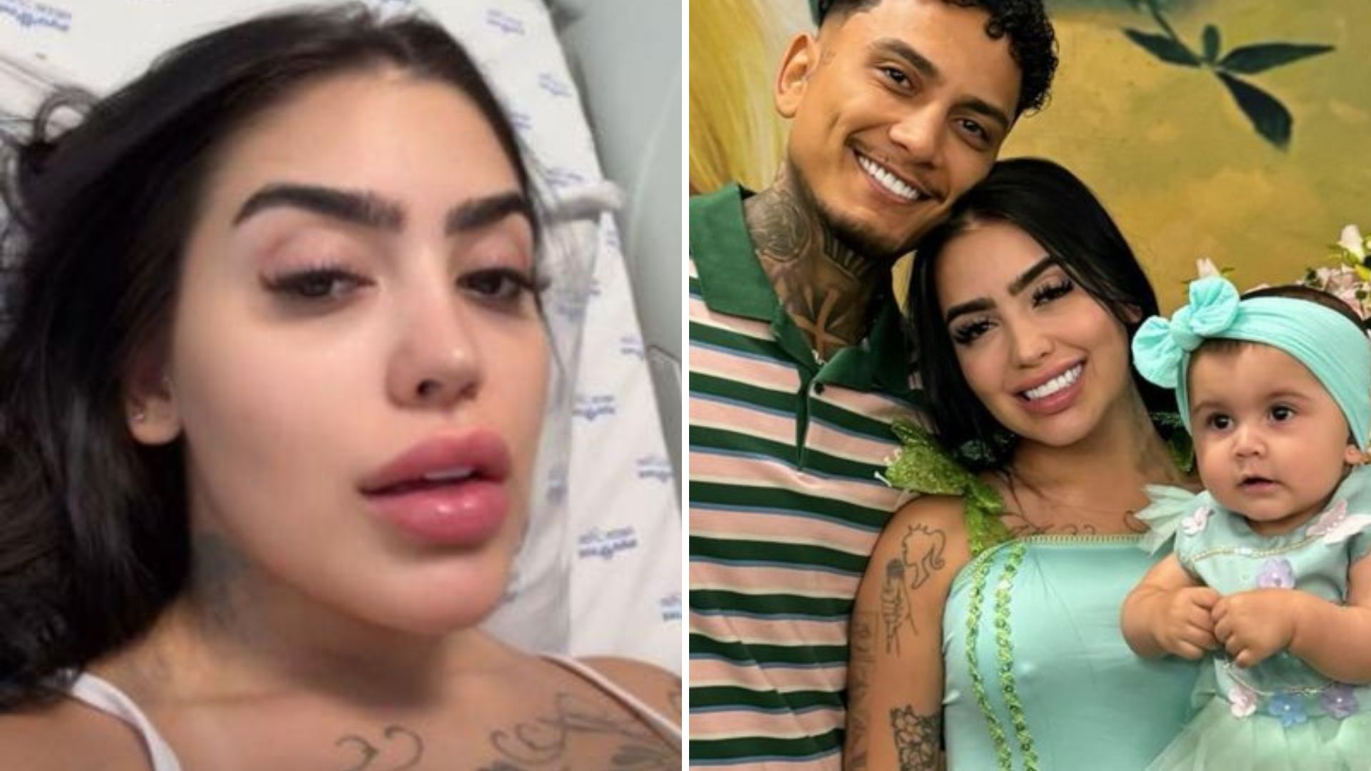 MC Mirella se revolta com comentários sobre a aparência da filha: ‘Criticam um anjo’