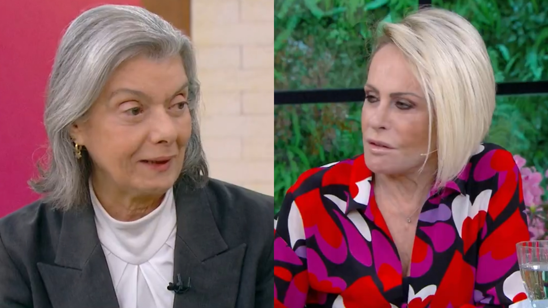 Ana Maria Braga coloca Cármen Lúcia contra a parede: “Fugiu da minha pergunta”
