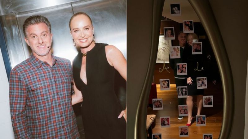 Noite romântica! Angélica e Luciano Huck comemoram 20 anos de casados na intimidade