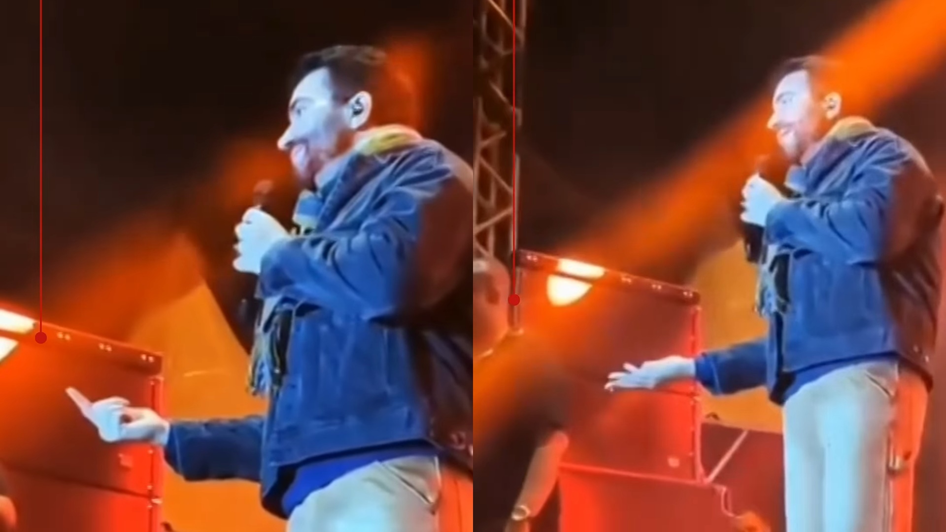 Padre Fábio de Melo explode ao ser incomodado por fã em show: ‘Está pertubando’