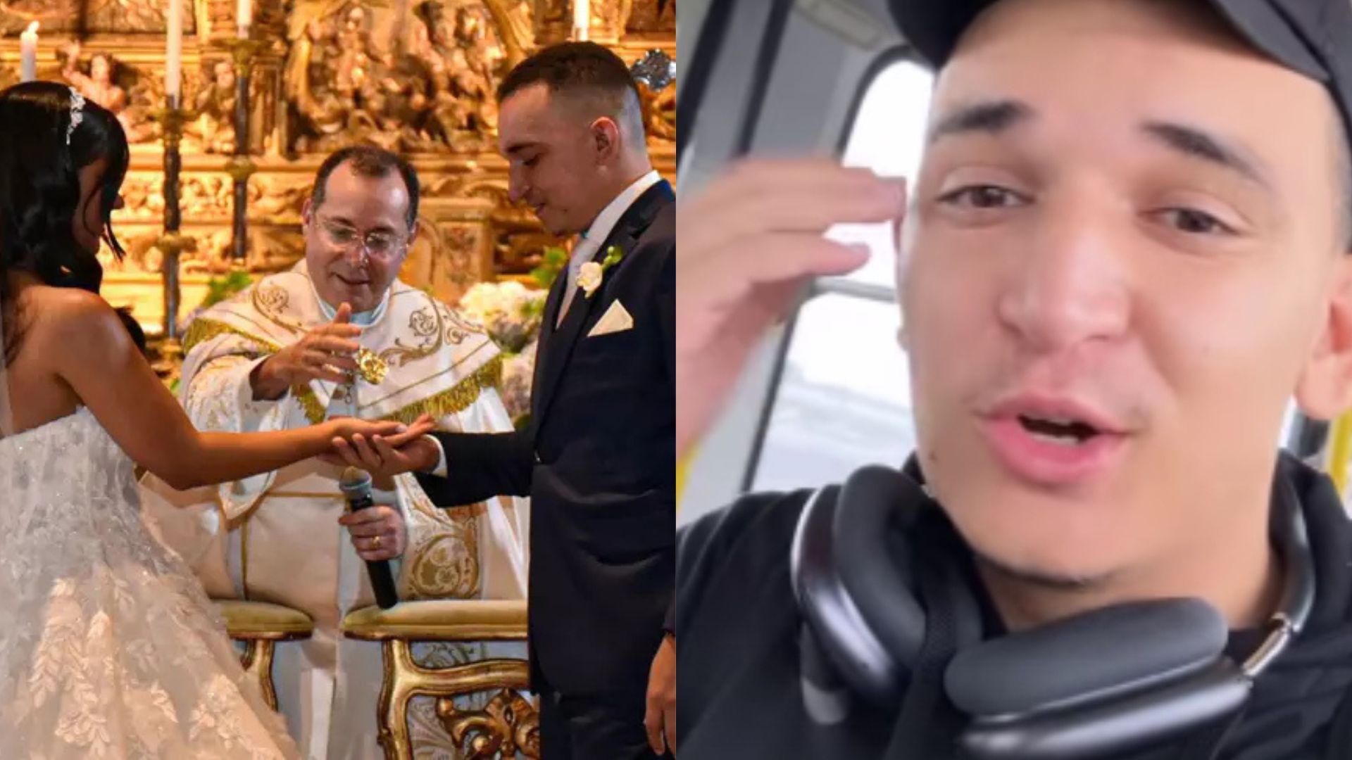 Suposta invasora é desmascarada por influenciadora em casamento de João Gomes