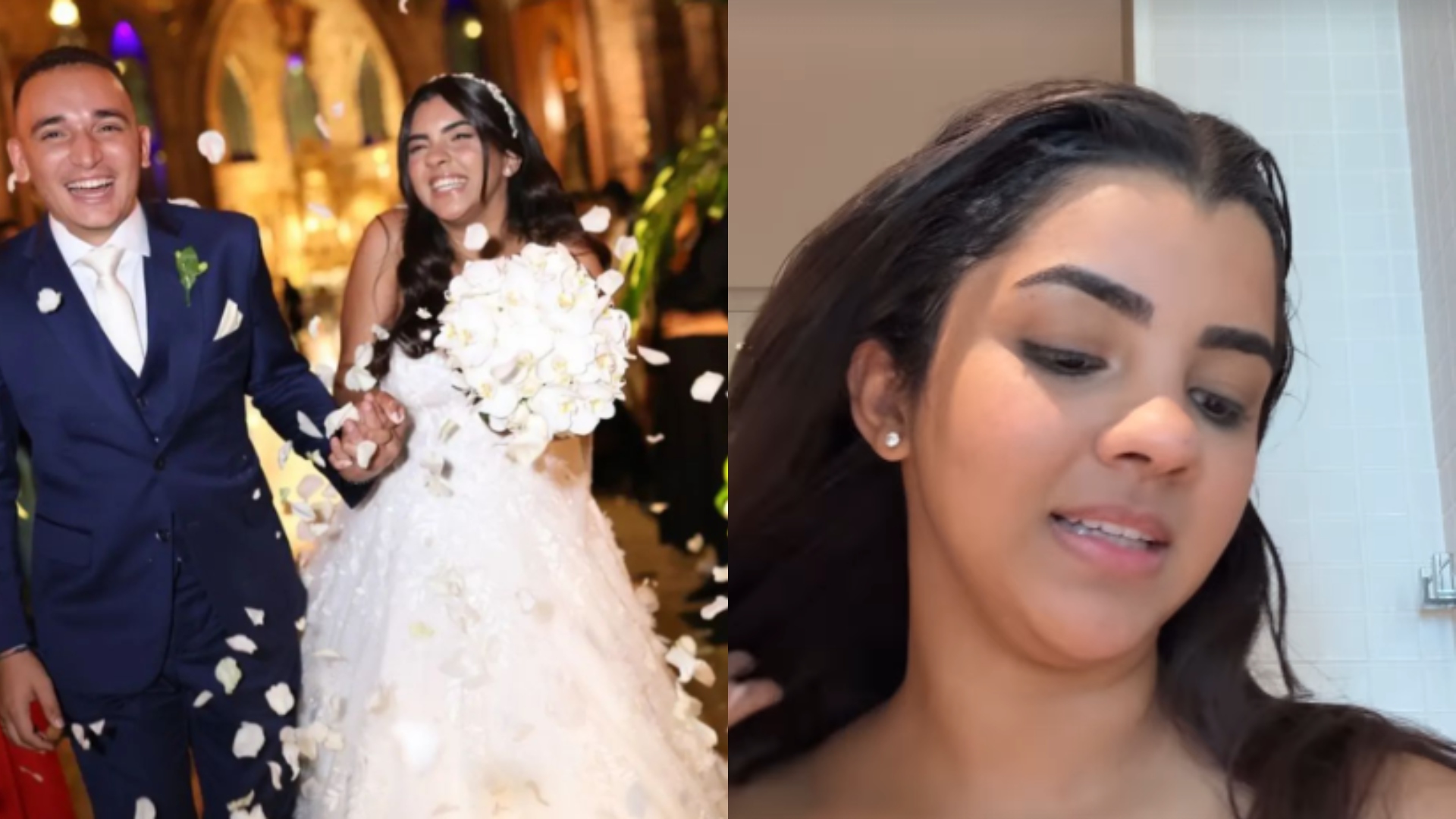 Esposa de João Gomes se pronuncia sobre penetra em casamento: ‘Um monte’