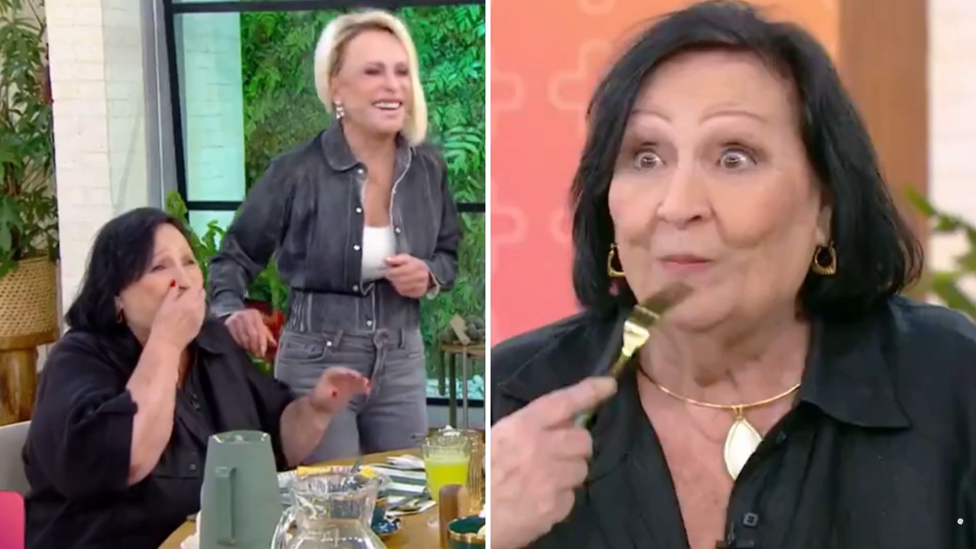 ‘Repara’: Ana Maria Braga provoca crise em Dona Déa no ‘Mais Você’