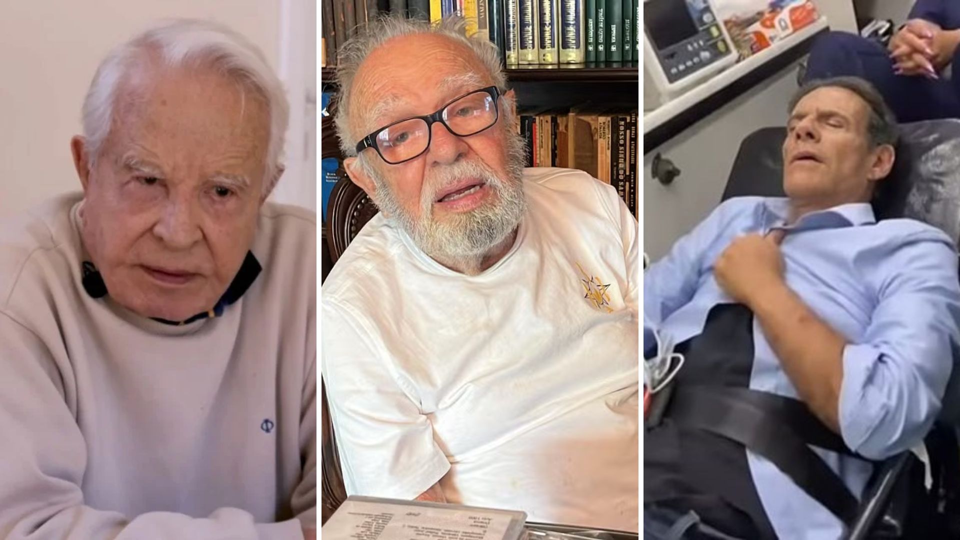 Velório de Cid Moreira, morte de Emiliano Queiroz e saúde de Mário Gomes marcam o dia
