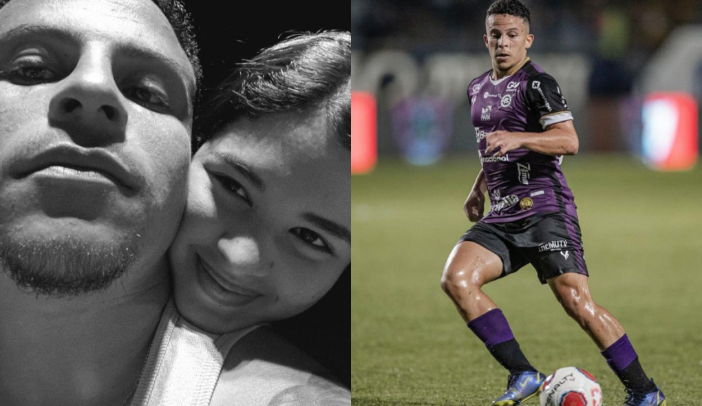Namorada do jogador Ricardinho, morto a tiros, faz forte desabafo: ‘Queria acordar desse pesadelo’