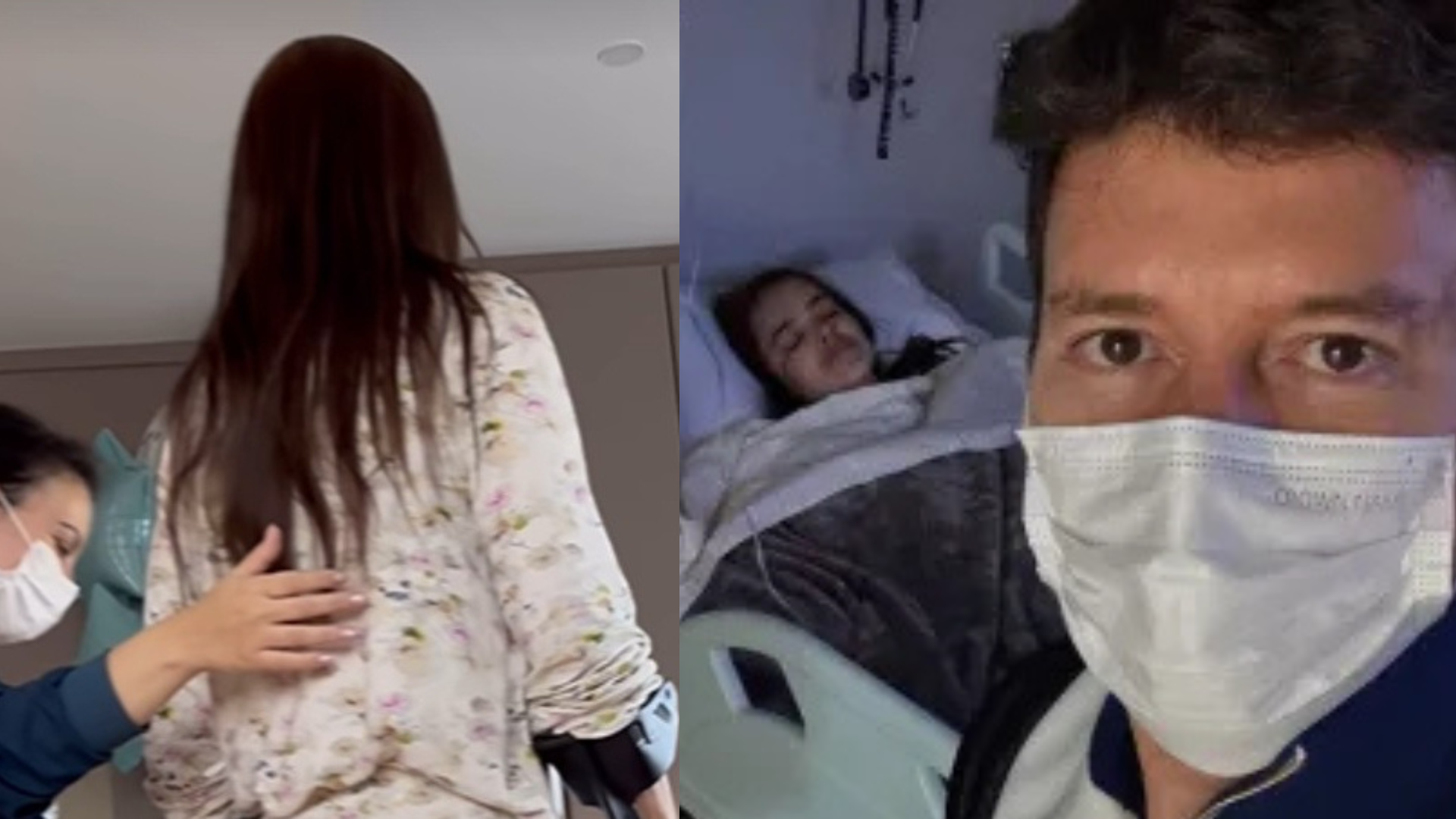 Mulher de Rodrigo Faro fala sobre evolução após cirurgia: “Milagre”