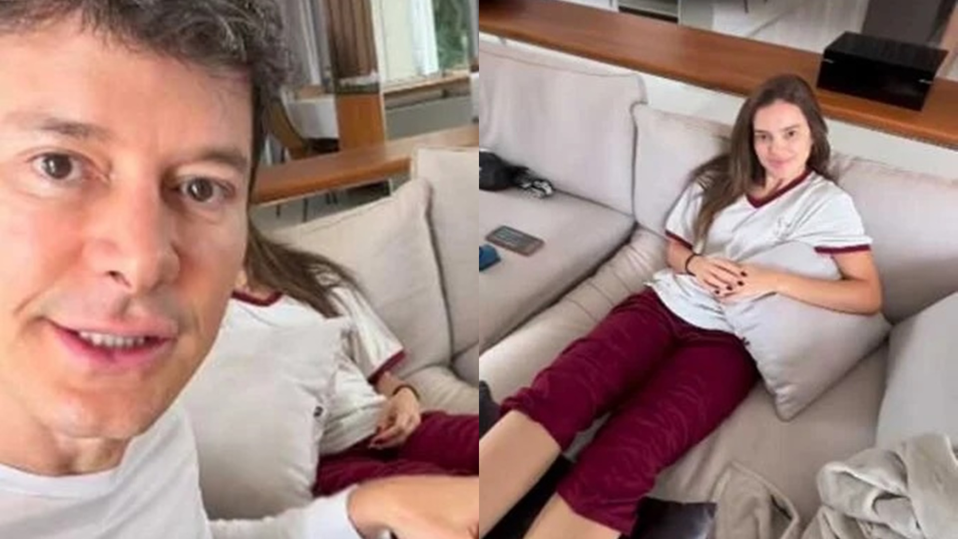 Rodrigo Faro expõe rotina após retirada do tumor de Vera Viel: ‘Volto para dar banho’