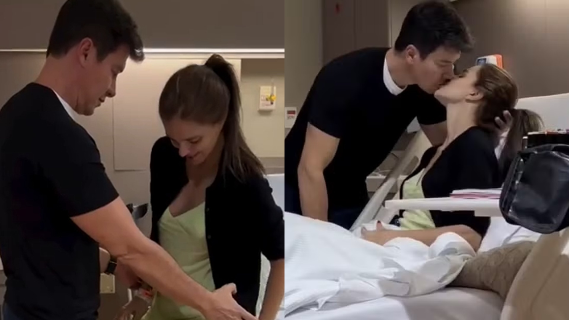 Rodrigo Faro se emociona com alta de Vera Viel após retirar tumor: “Nunca solte a mão’